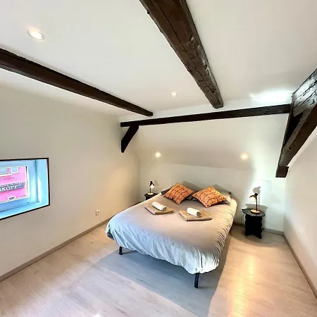 Maison 1650 Renovee Vue Vignes 8 Pers Alsace Prázdninový dům Niedermorschwihr